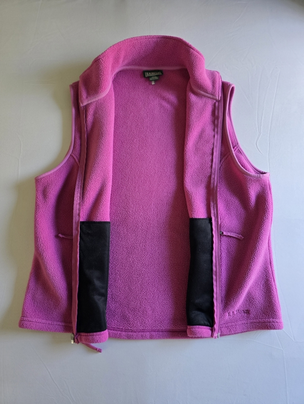L.L.Bean Full Zip Polartec Vest Size Large - Picture 4 of 11